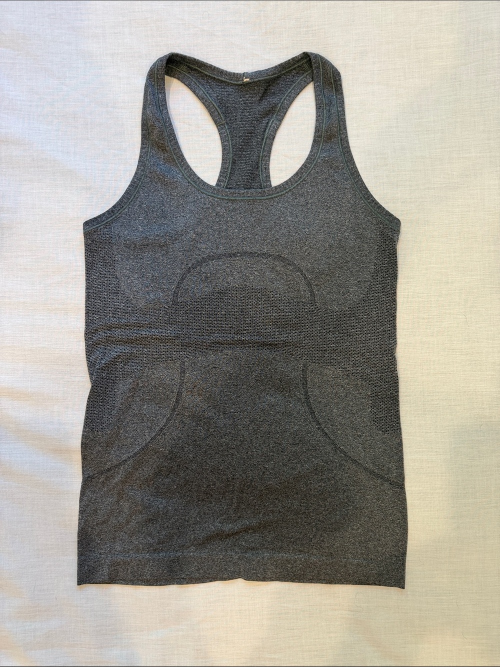 Lululemon Women's Gray Swiftly Tech Racerback Tank Top US4